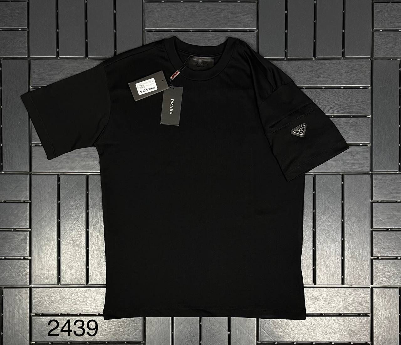 PRADA Siyah Erkek T-Shirt 2439