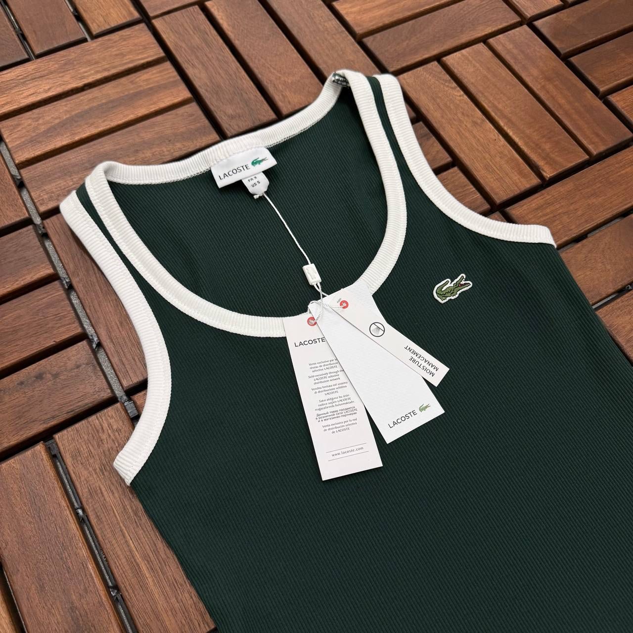 Lacoste Siyah Fitilli Jarse Kadın Atlet  AH416