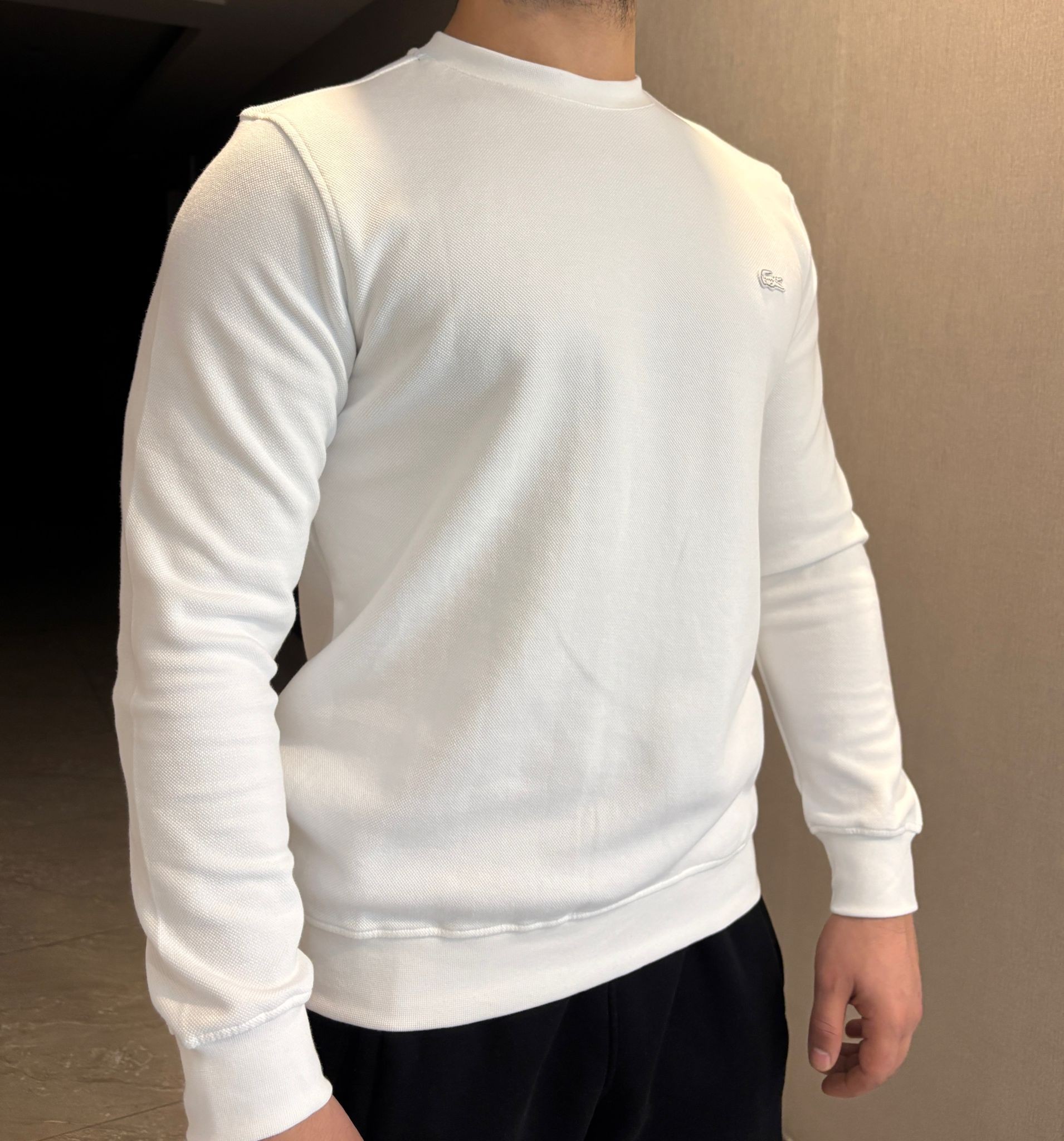 Lacoste Pİke Kumaş Erkek Sweatshirt