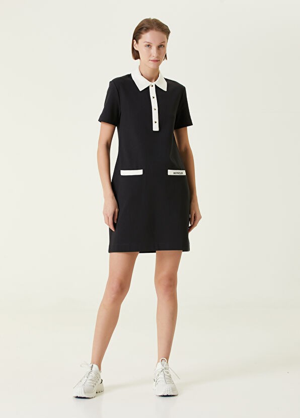Moncler Siyah Mini Elbise Kadın