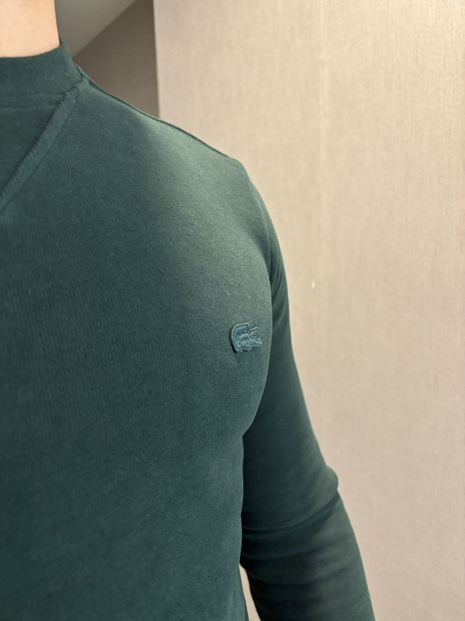 Lacoste Haki Sweatshirt Erkek