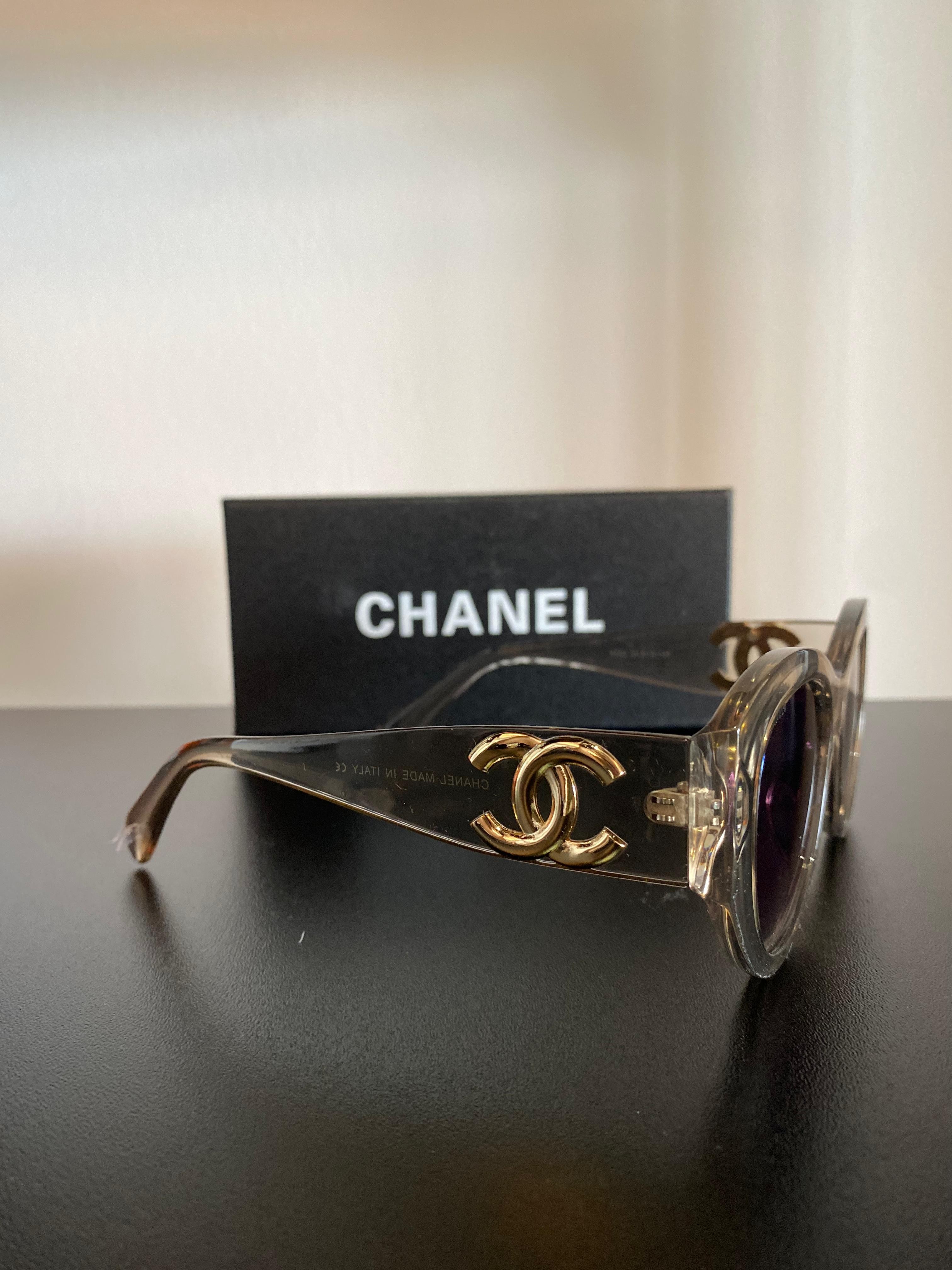 Chanel Kadın Şeffaf Çerçeve Kadın Güneş Gözlüğü
