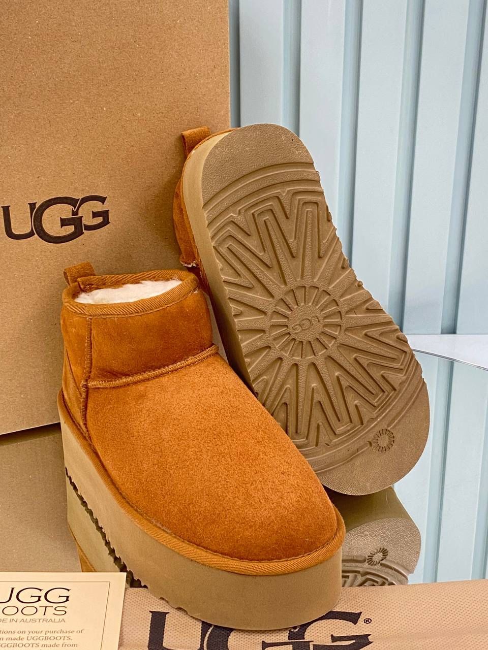 UGG Classic Ultra Mini Platform Kadın Kahverengi Bot