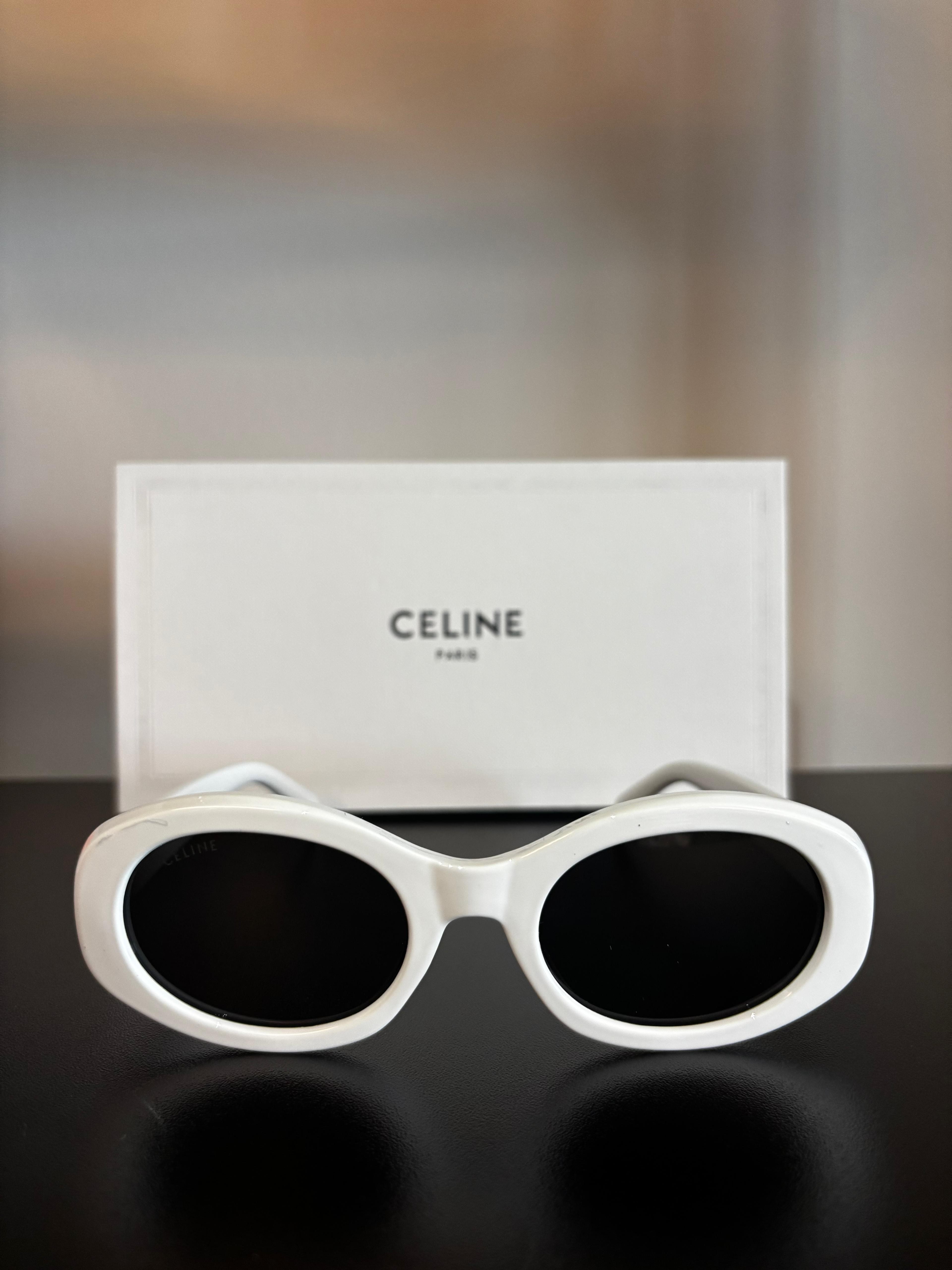 Celine Kadın Beyaz Güneş Gözlüğü