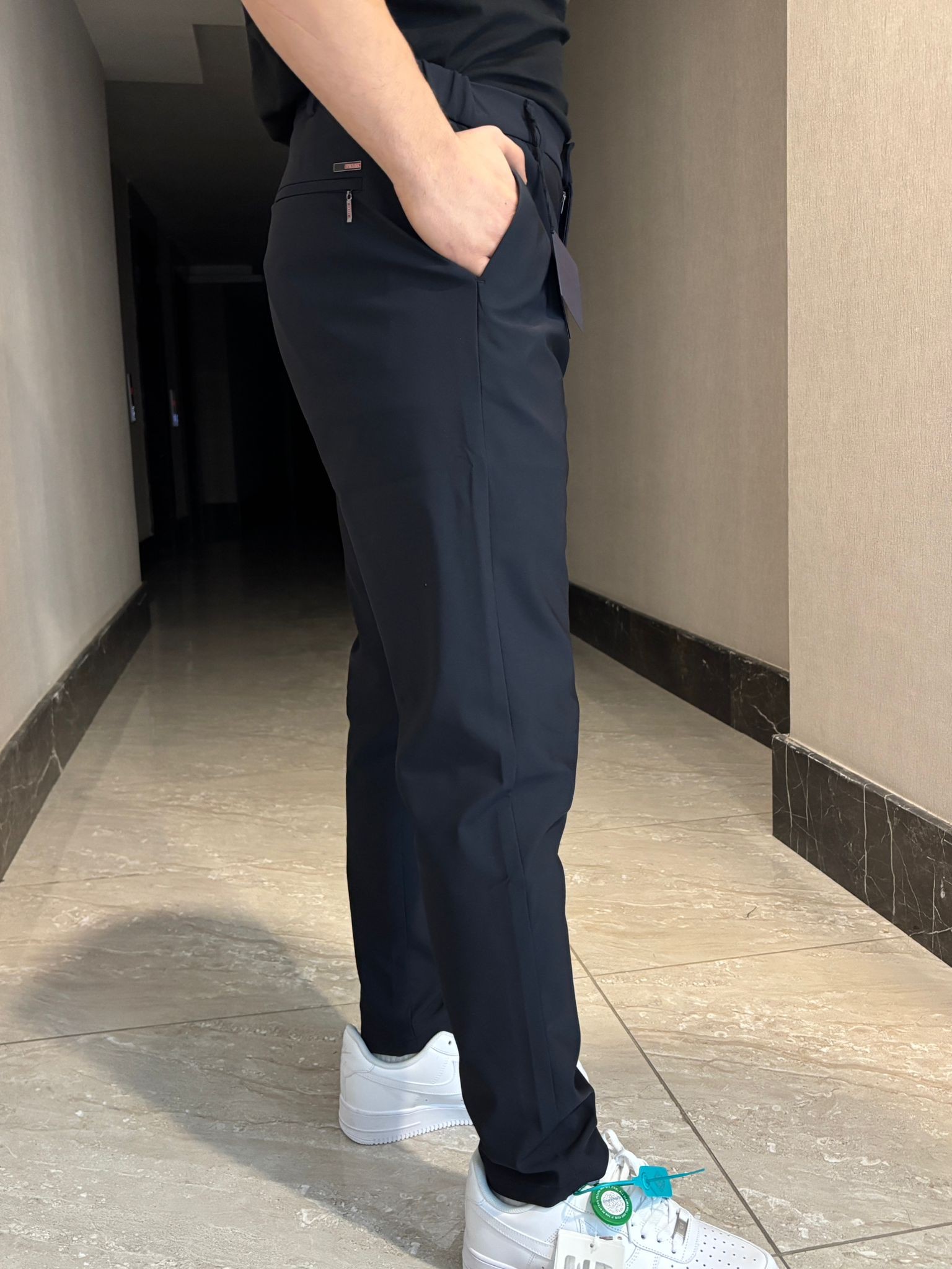 Prada Jogger Erkek Pantolon Siyah 