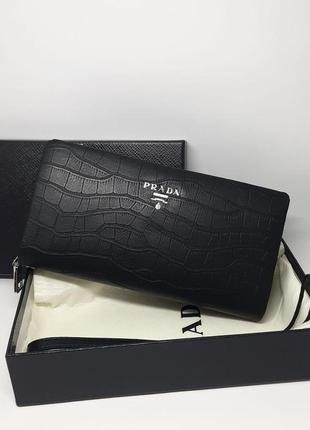 Prada Siyah Erkek Cüzdan