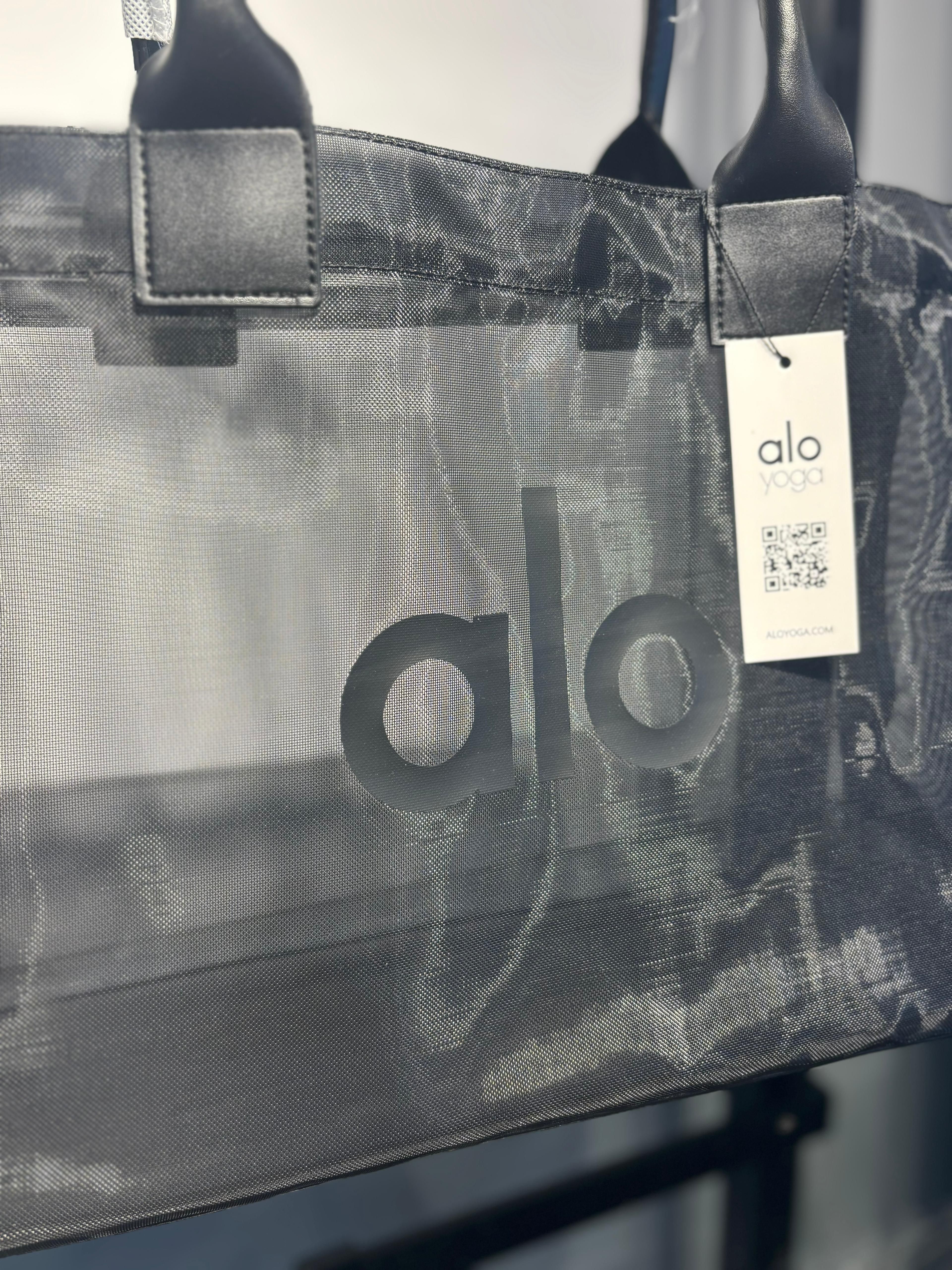 ALO Logo Detaylı Gri Çanta