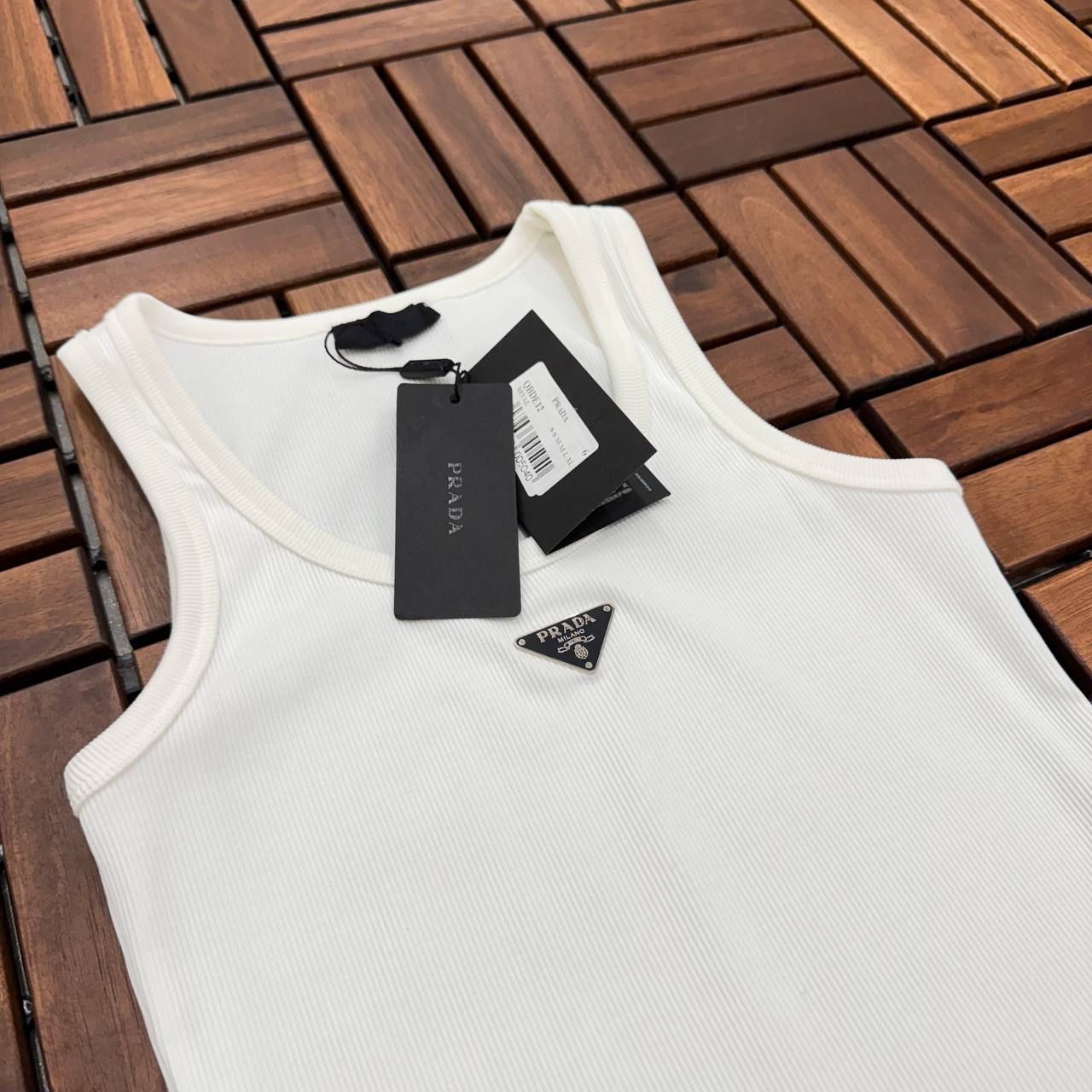 Prada Fitilli Jarse Atlet Beyaz YS01