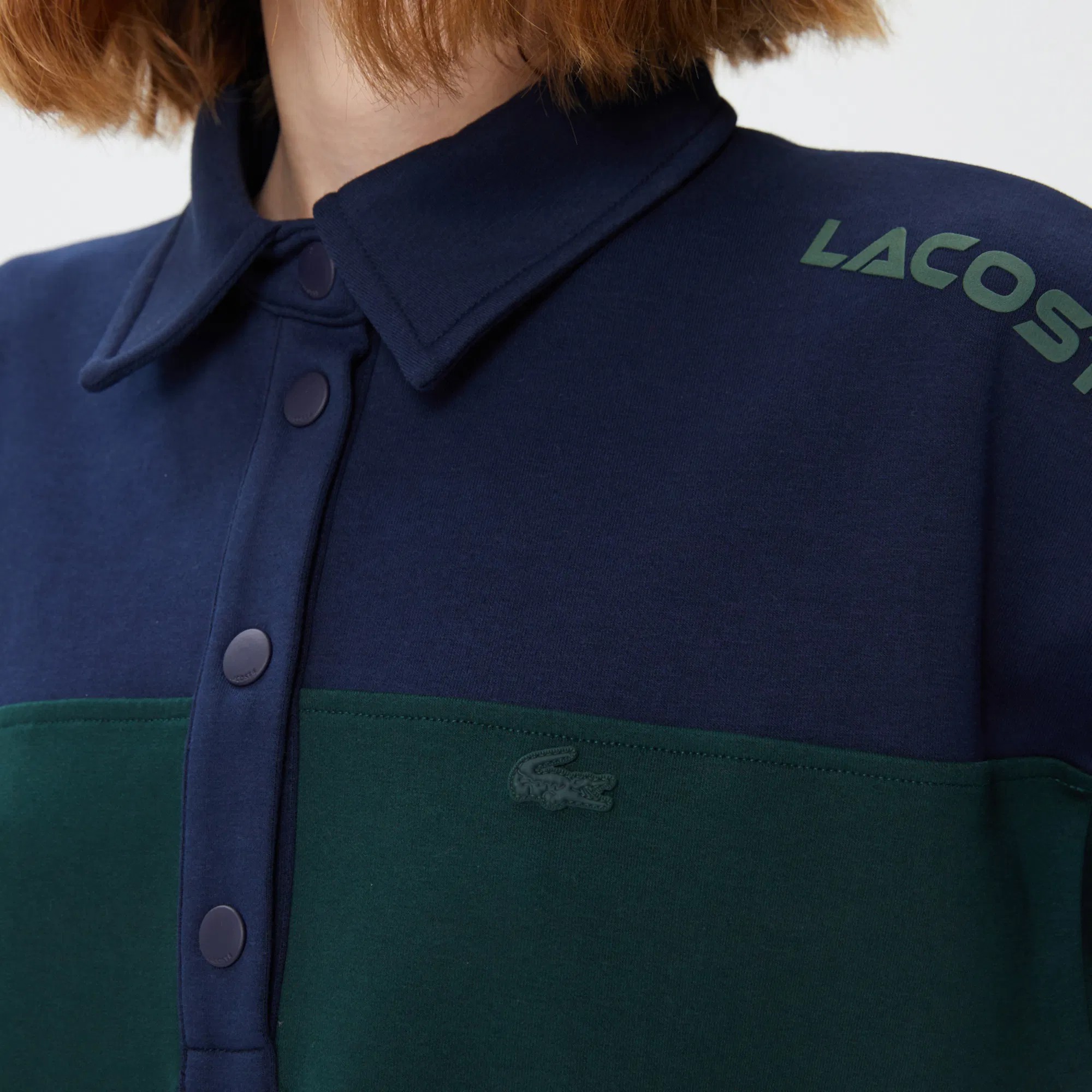 Lacoste Yeşil Lacivert Mini Elbise Kadın