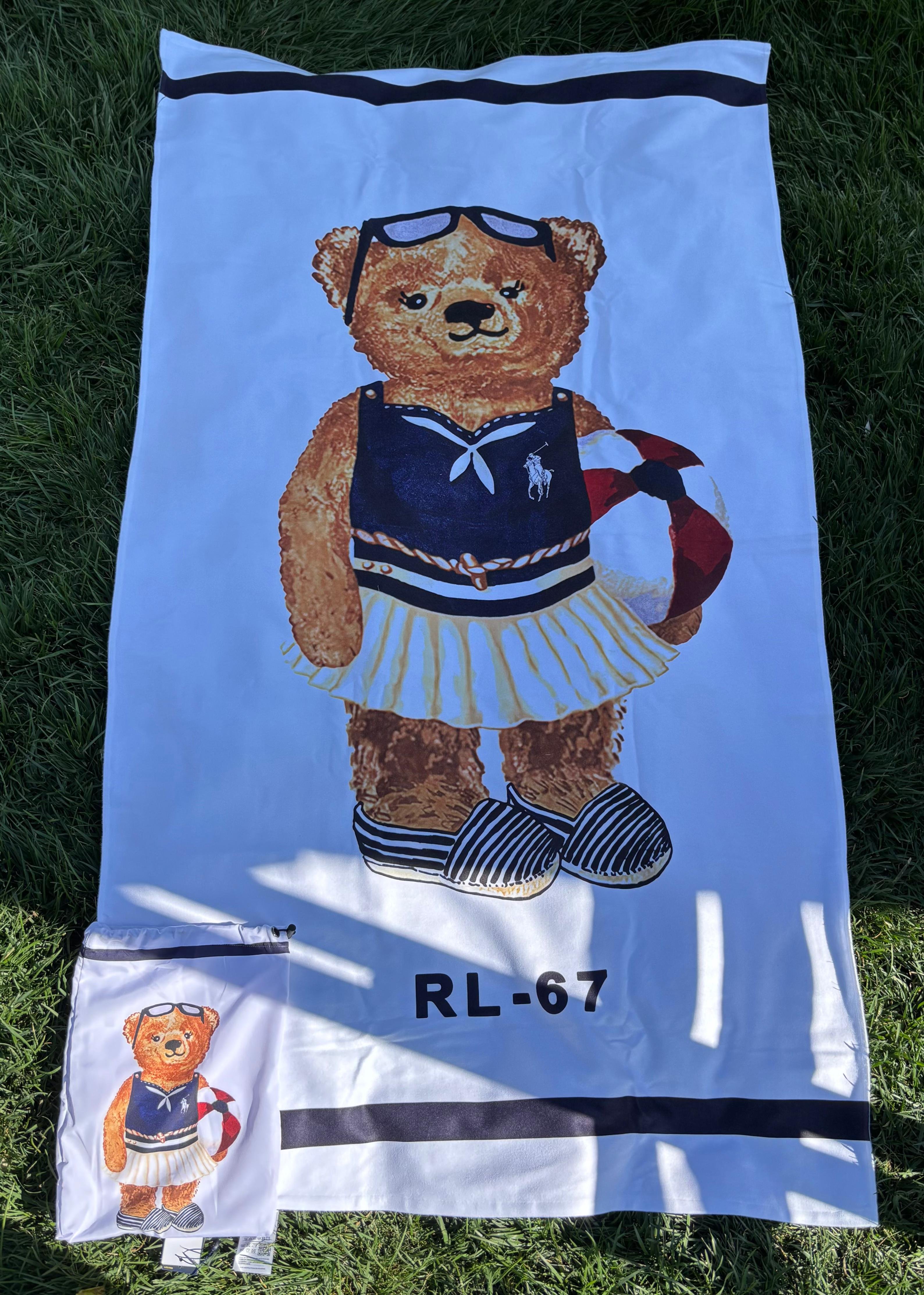 Polo Ralph Lauren Büyük Boy Taşıma Çantalı Plaj Havlusu
