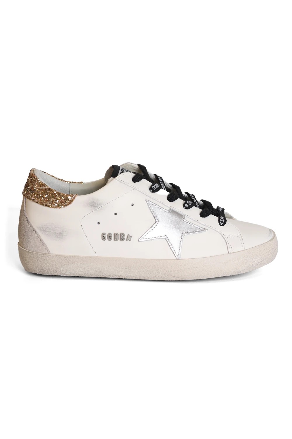 Golden Goose Super - Star Gold-Beyaz Deri Kadın Sneakers