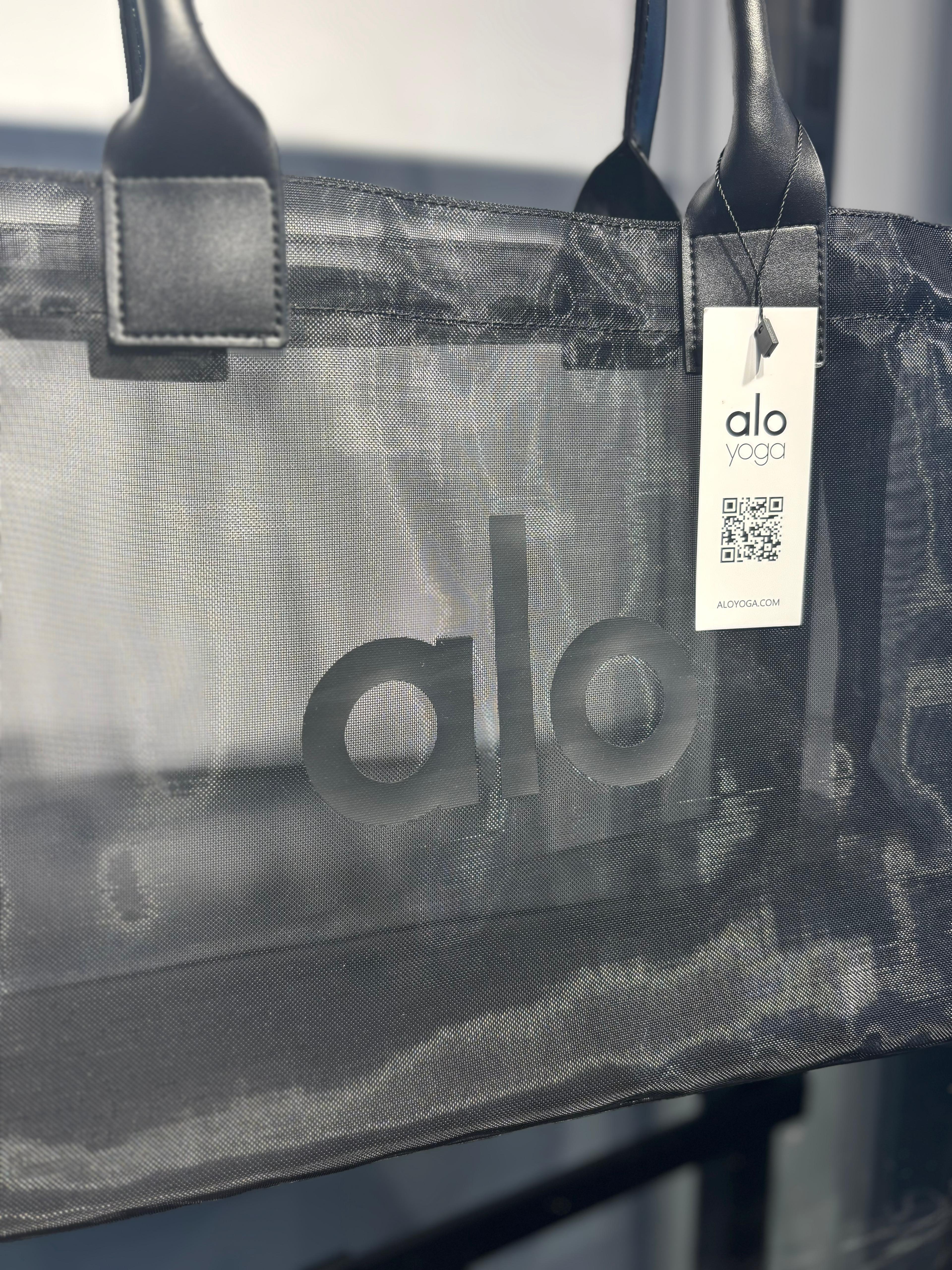 ALO Logo Detaylı Gri Çanta
