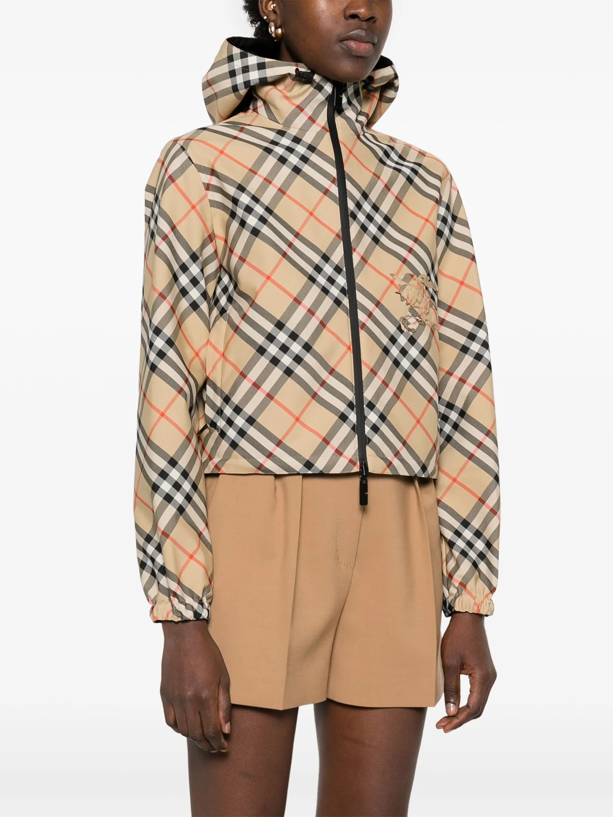Burberry Kadın Çift Taraflı Mevsimlik Mont