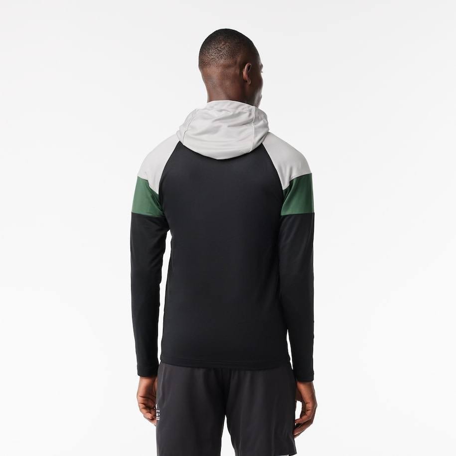 LACOSTE ERKEK KAPÜŞONLU FERMUARLI SWEATSHİRT 