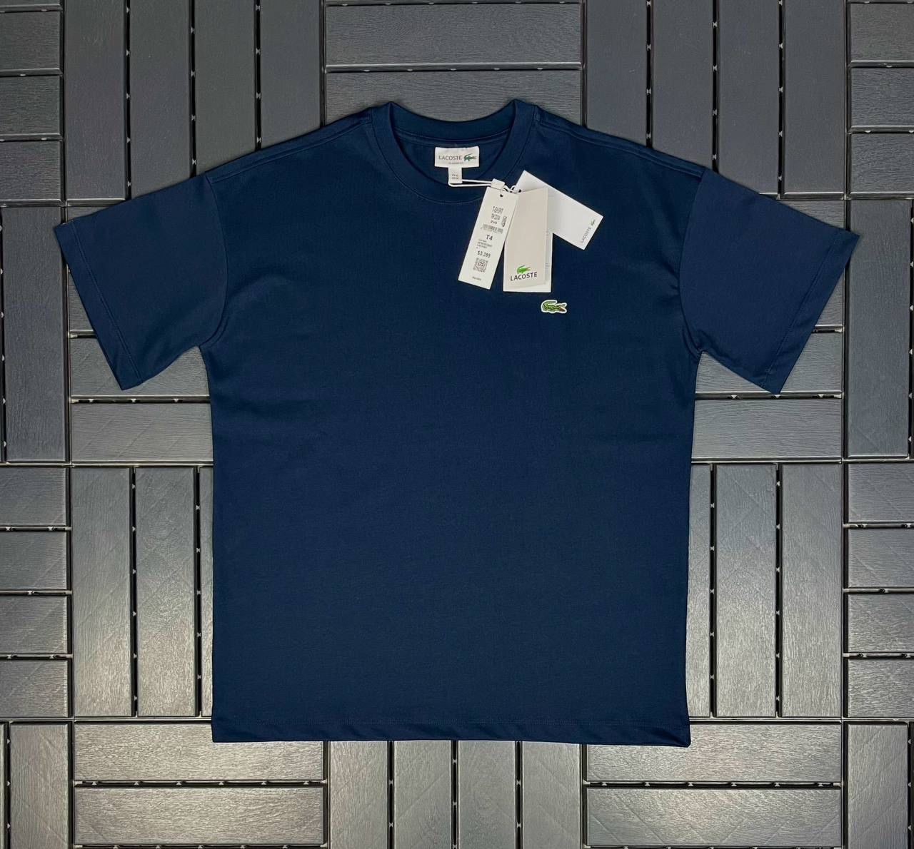 LACOSTE Logo Detaylı Lacivert Erkek T-Shirt 2314