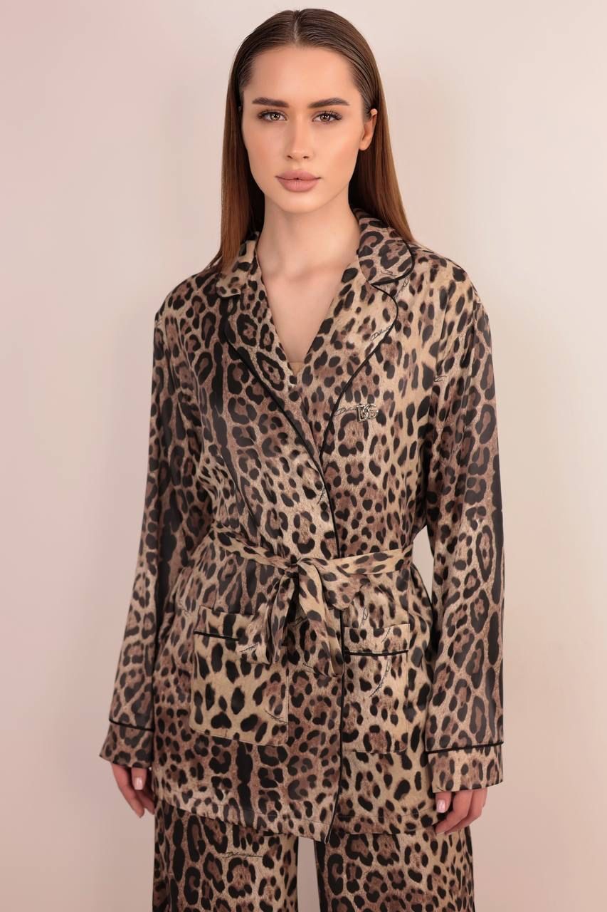 DOLCE GABBANA Leopar Kadın Takım 10515-30419