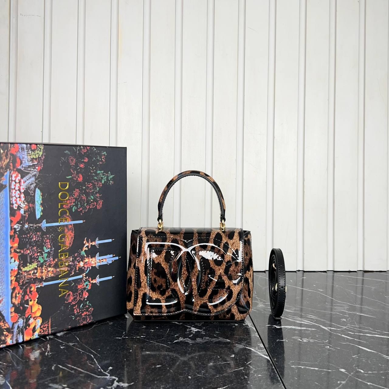 Dolce Gabbana Logo Handbag Small 18x13 cm 