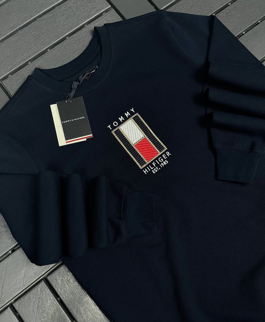 Tommy Erkek Lacivert Sweatshirt - LACİVERT