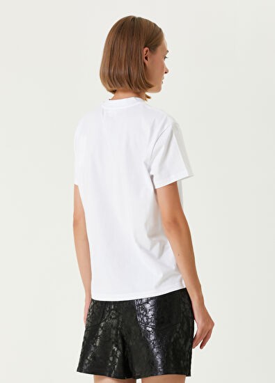 Ami Beyaz Kadın T-shirt