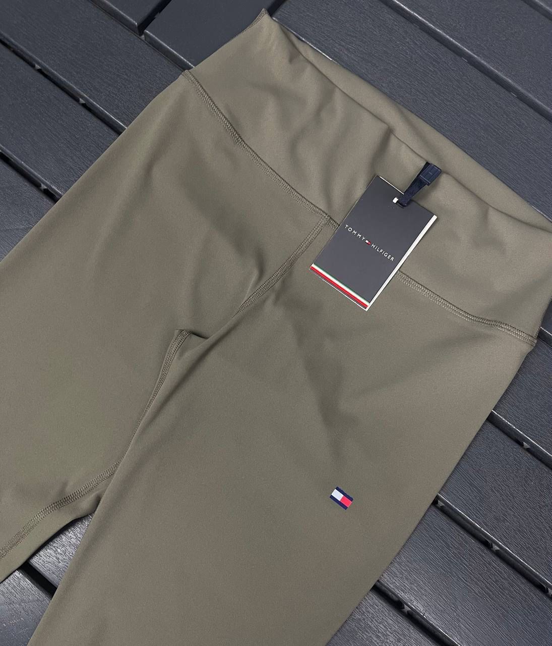 TOMMY HILFIGER Haki Kadın Tayt 3324