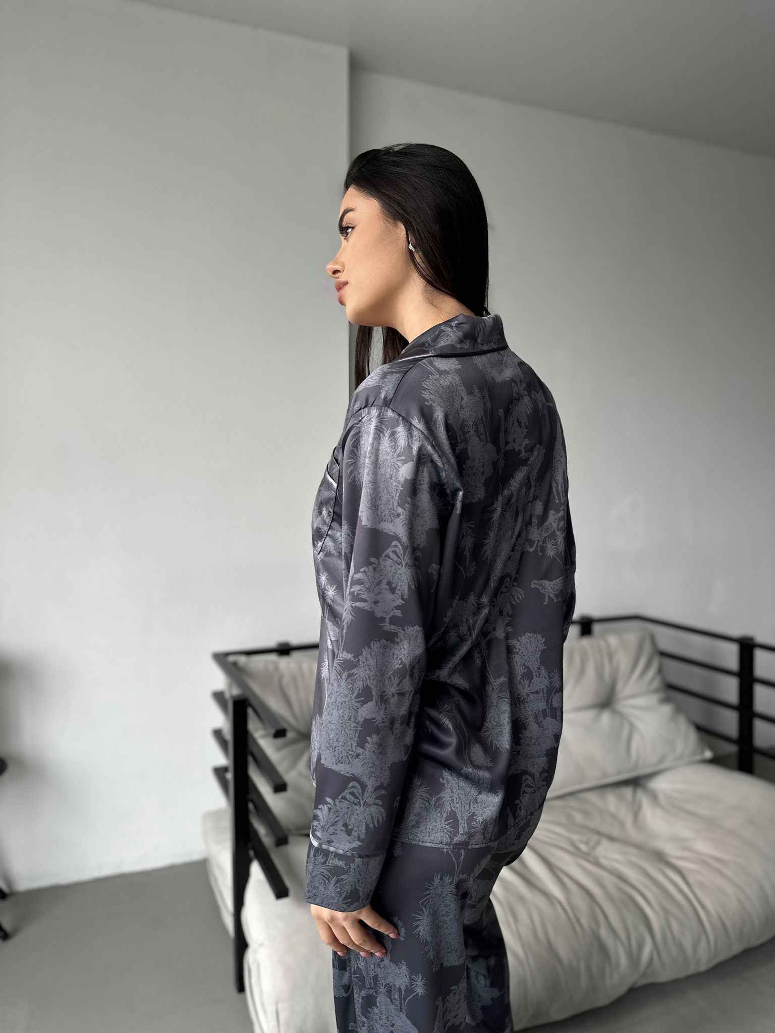 Berhani Safari Desenli Kadın Pijama