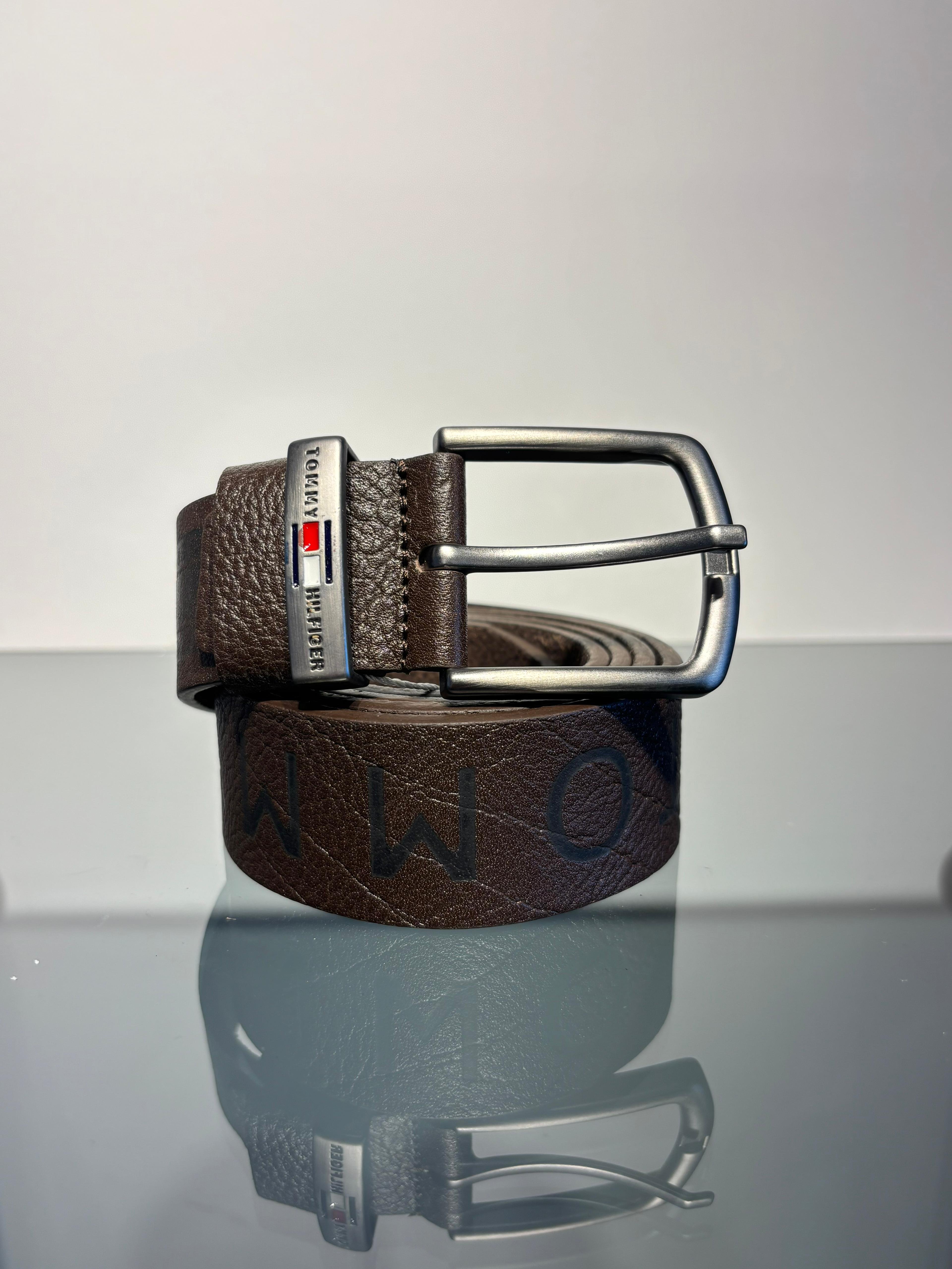 Tommy Hilfiger Kahverengi Erkek Kemer