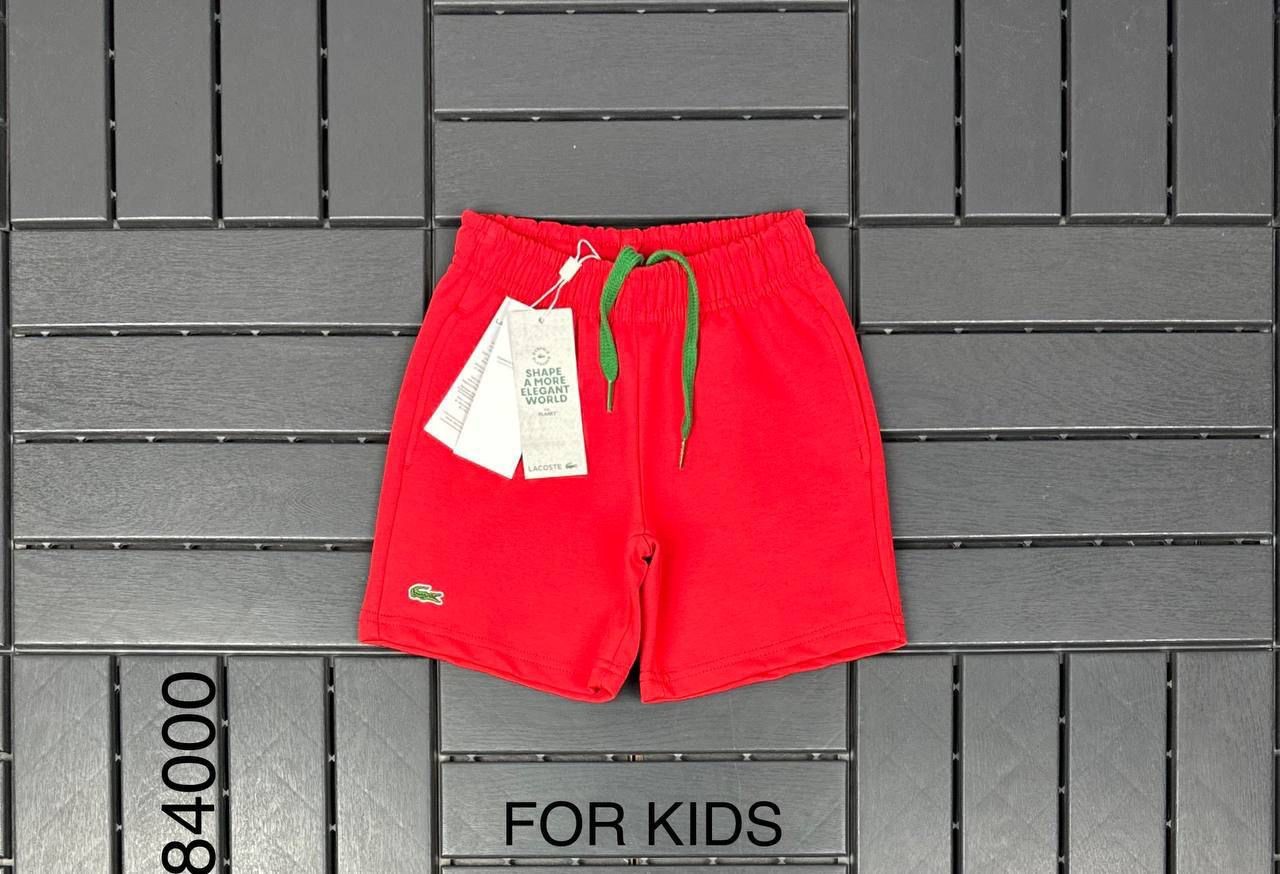 Lacoste Kırmızı Unisex Çocuk Şort 84000