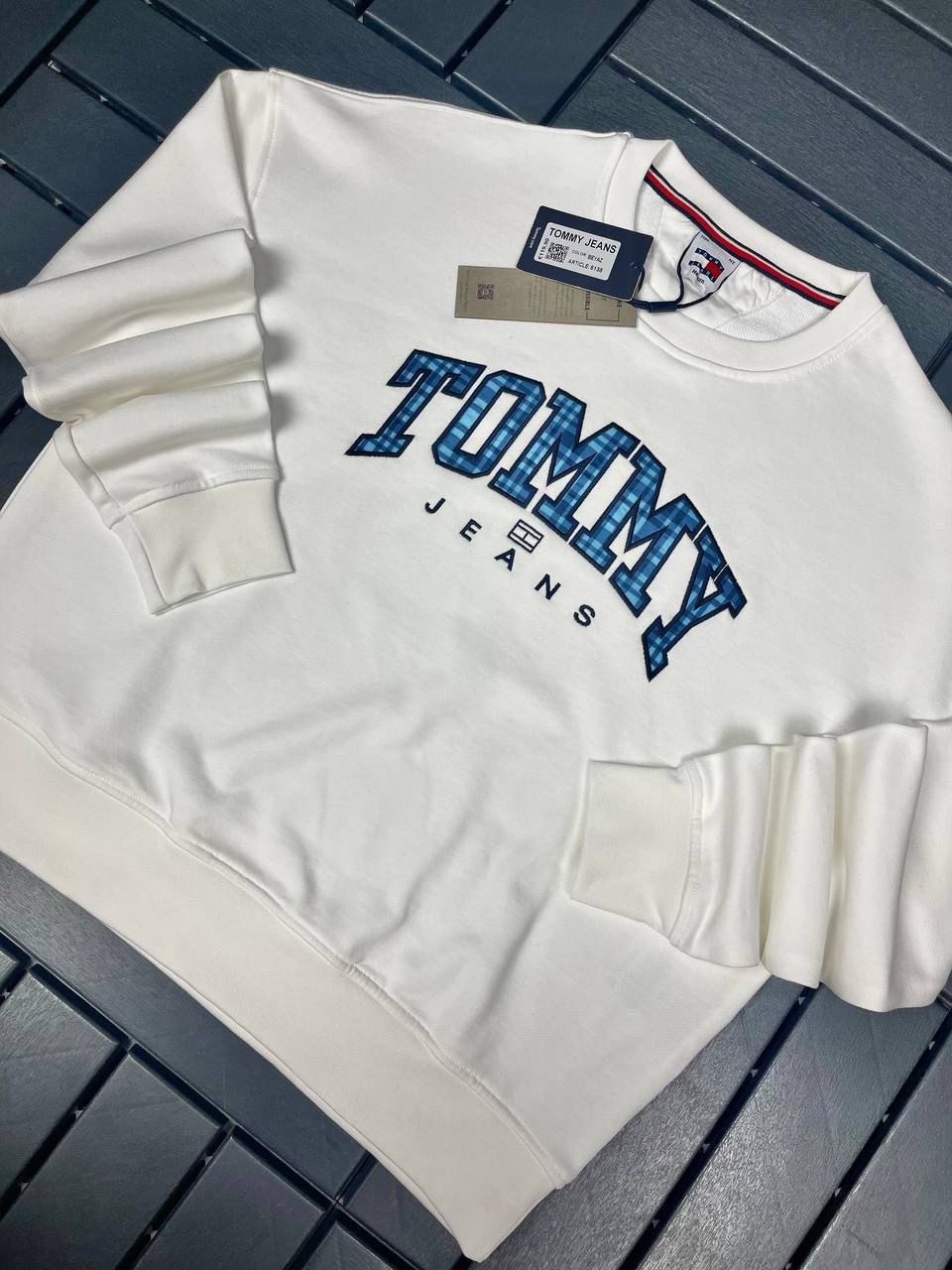 Tommy Hilfiger Nakış Detaylı Kadın Sweatshirt 5138