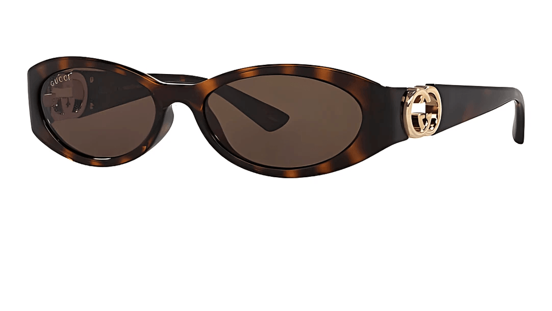 Gucci Leopar Desenli Kadın Güneş Gözlüğü