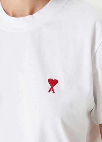 Ami Beyaz Kadın T-shirt