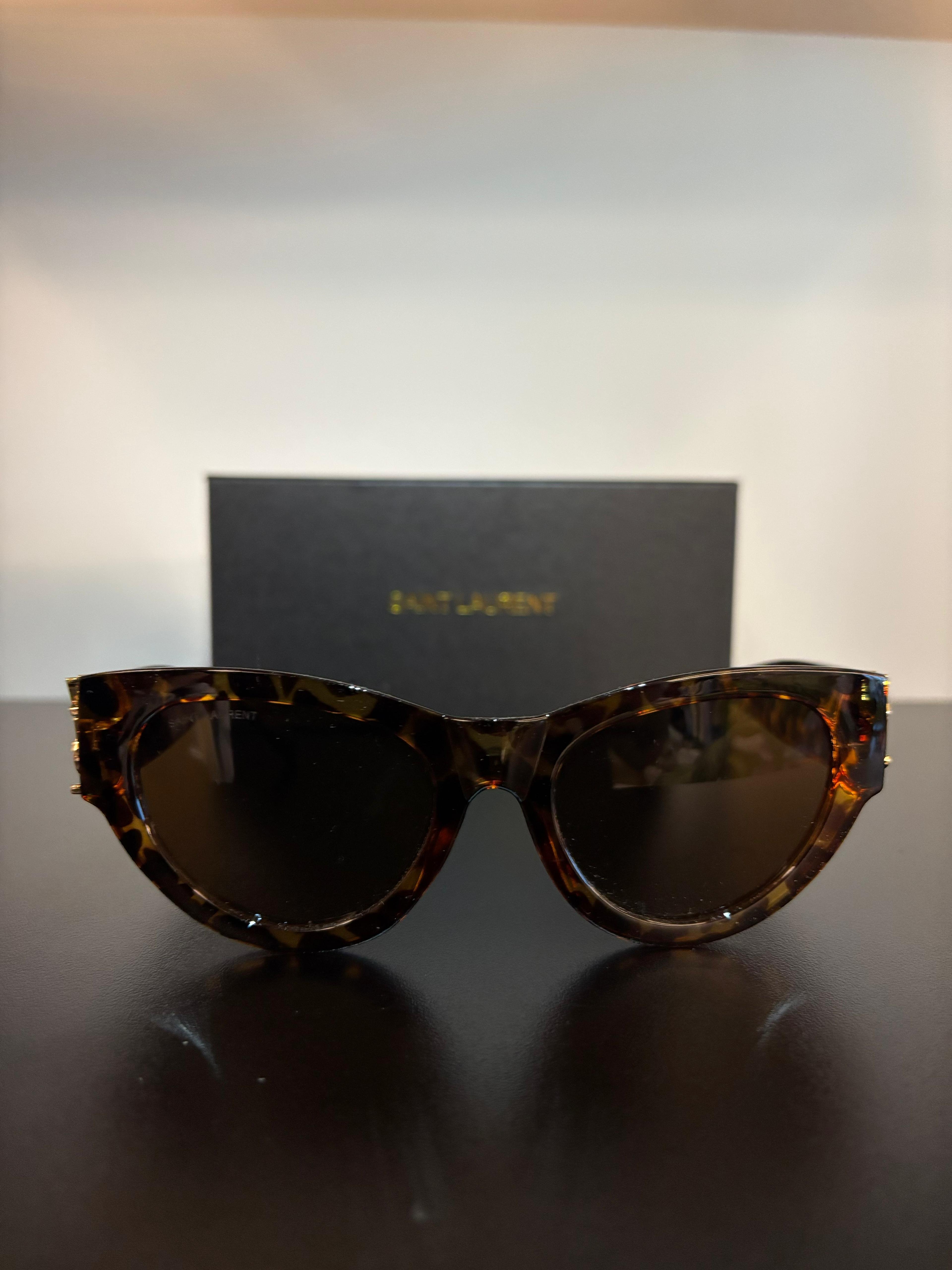 YSL Kadın Leopar Güneş Gözlüğü