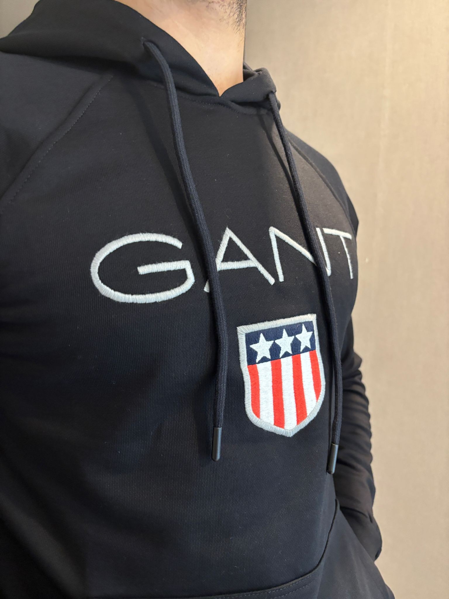 Gant Erkek Sweatshirt Siyah