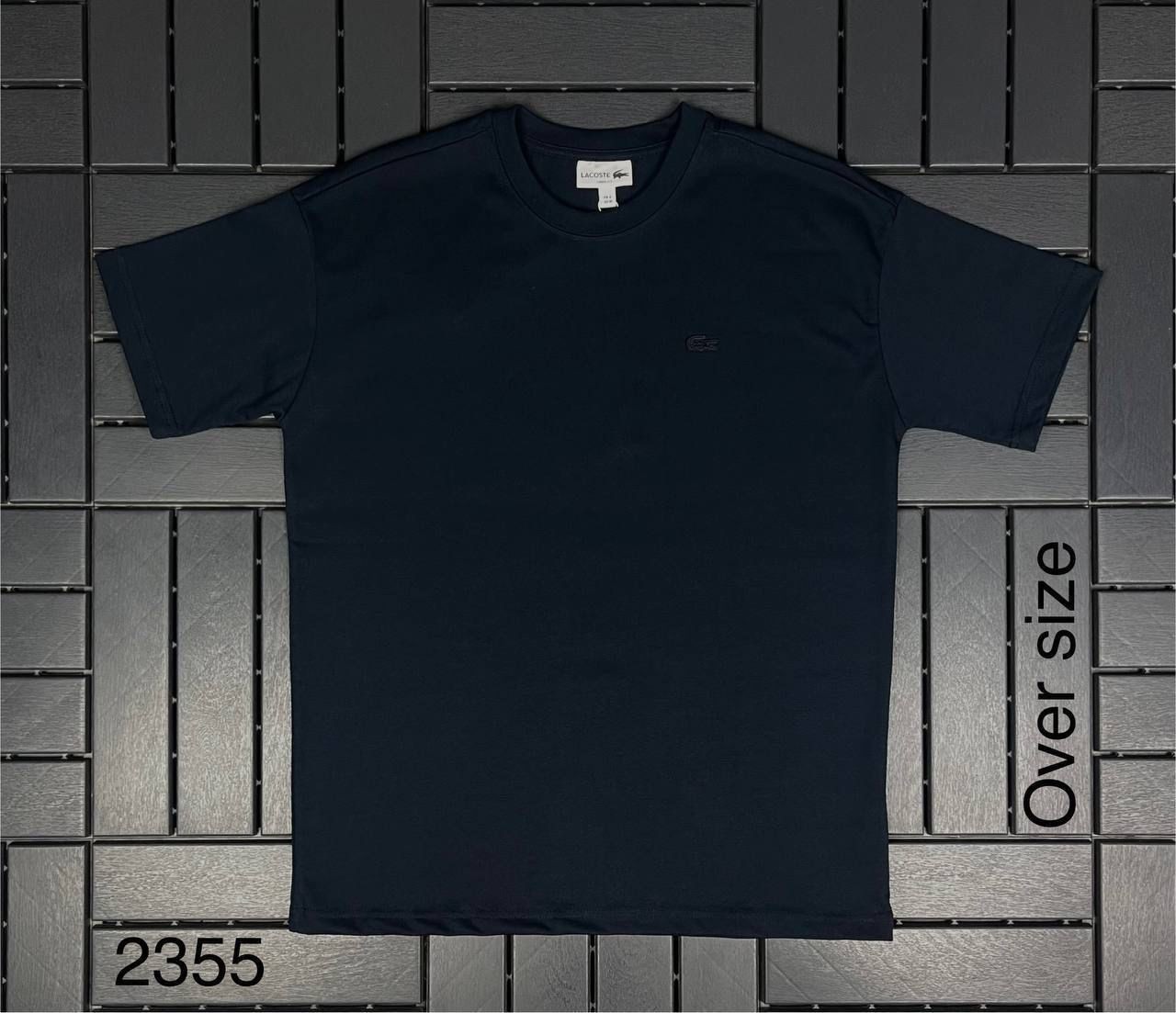 LACOSTE Bisiklet Yaka Logo Detaylı Lacivert Erkek T-Shirt 2355