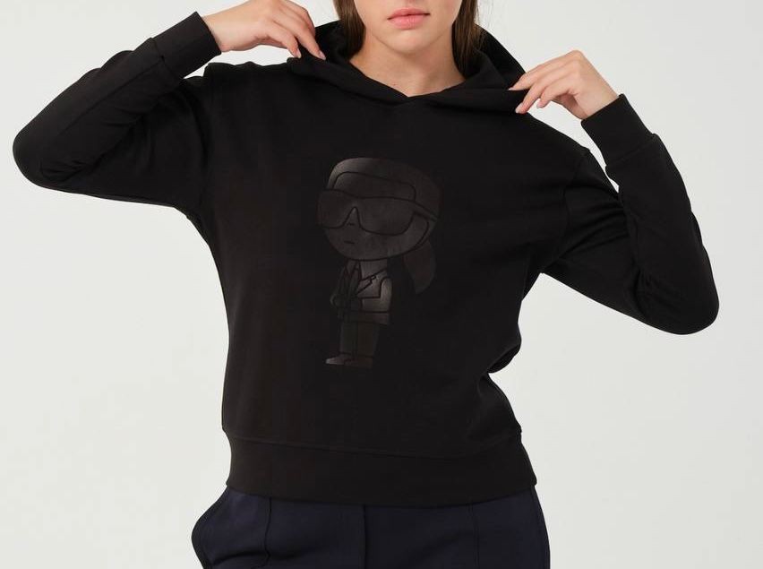 Karl Lagerfeld Kapşonlu Kadın Sweatshirt 