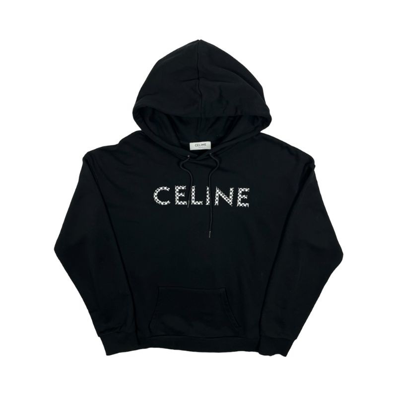 Celıne Taş İşlemeli Kadın Paküşonlu Sweatshirt