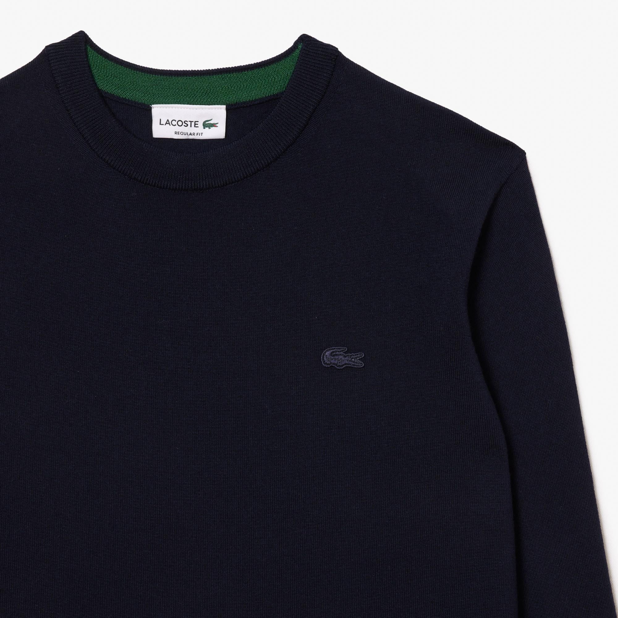 Lacoste Pike Kumaş Kadın Sweatshirt Lacivert