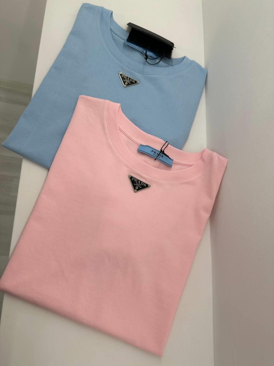 Prada Pembe Kadın T-shirt