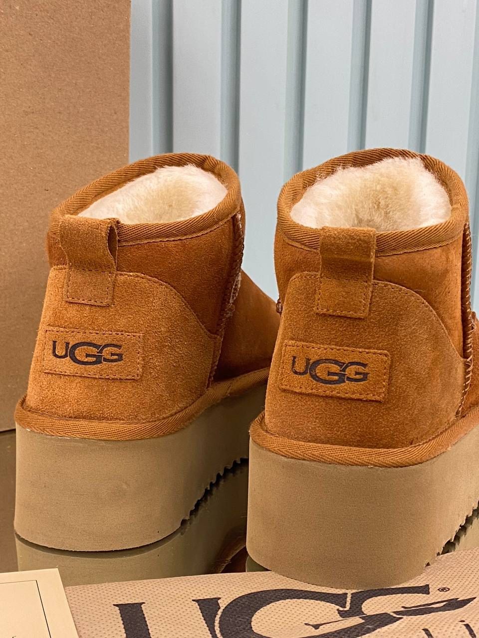 UGG Classic Ultra Mini Platform Kadın Kahverengi Bot