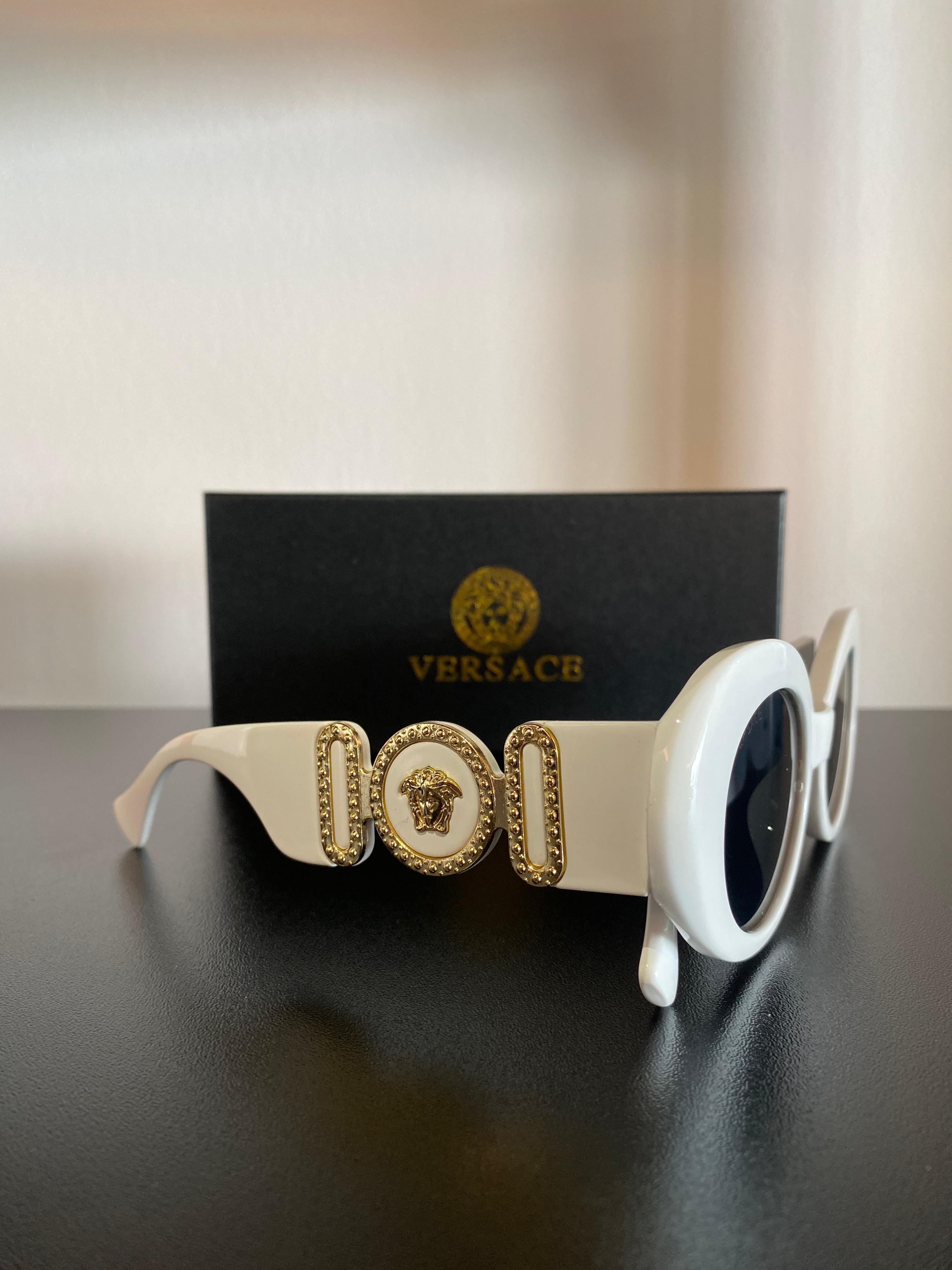 Versace Kadın Beyaz Güneş Gözlüğü