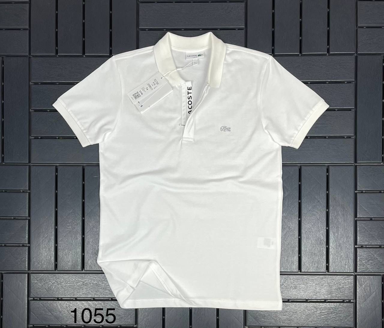 LACOSTE Polo Yaka Beyaz Erkek T-Shirt 1055