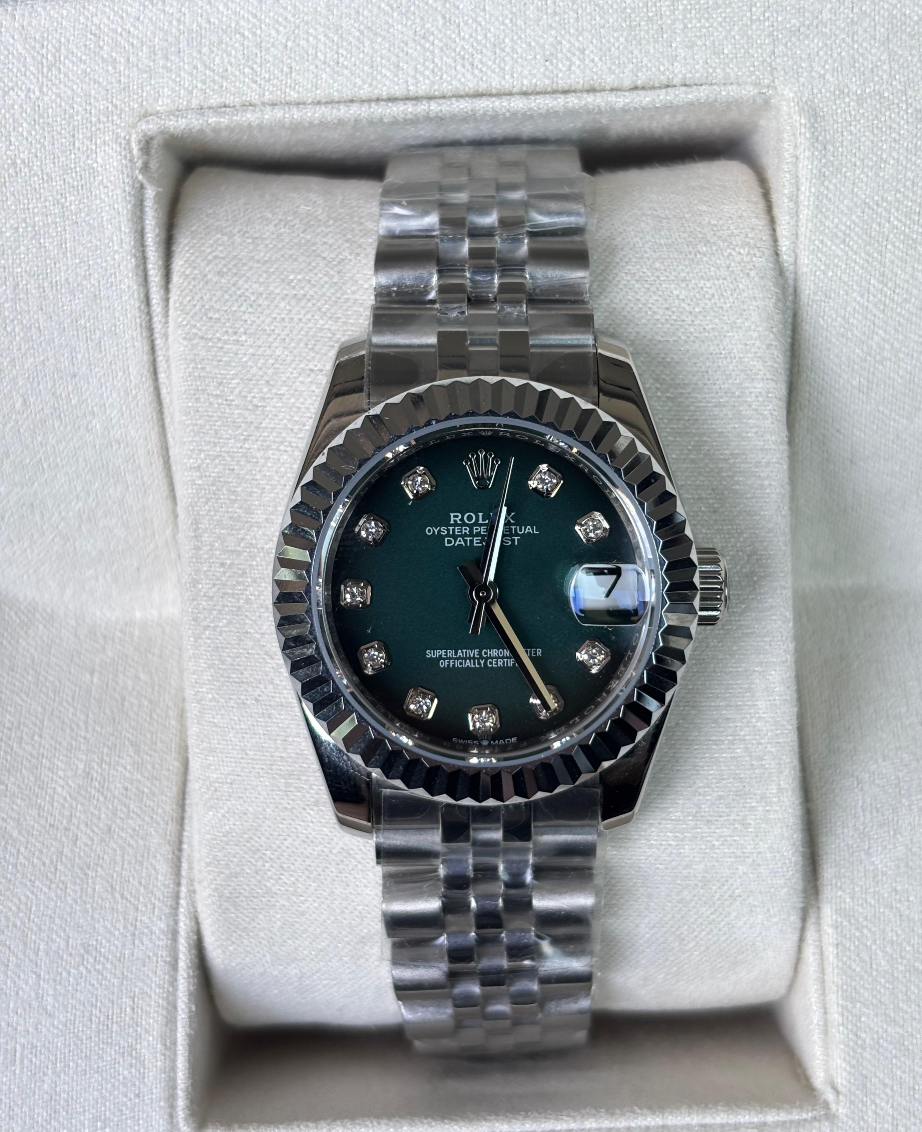 Rolex Oyster Perpetual Datejust Kadın Silver Saat