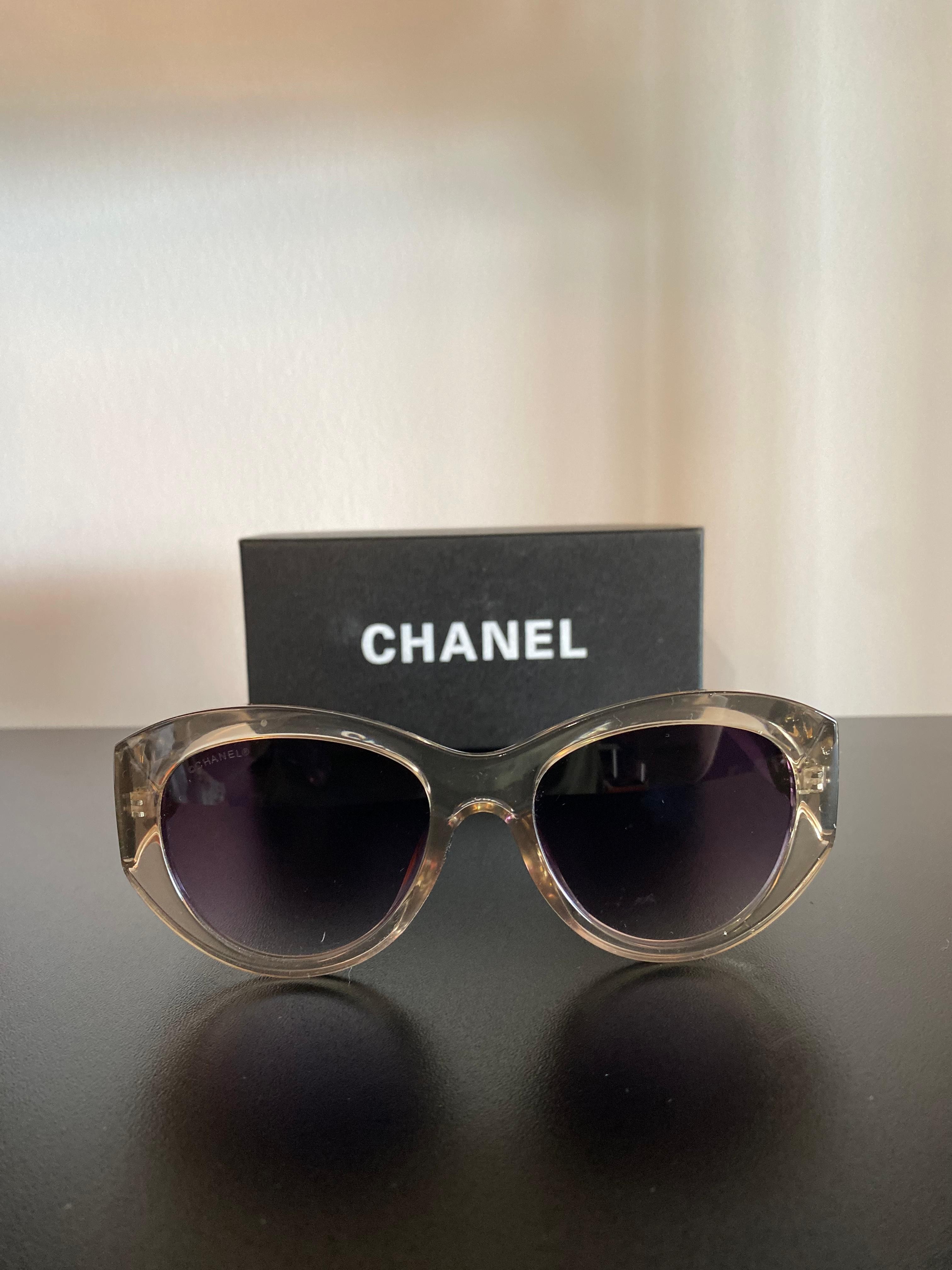 Chanel Kadın Şeffaf Çerçeve Kadın Güneş Gözlüğü