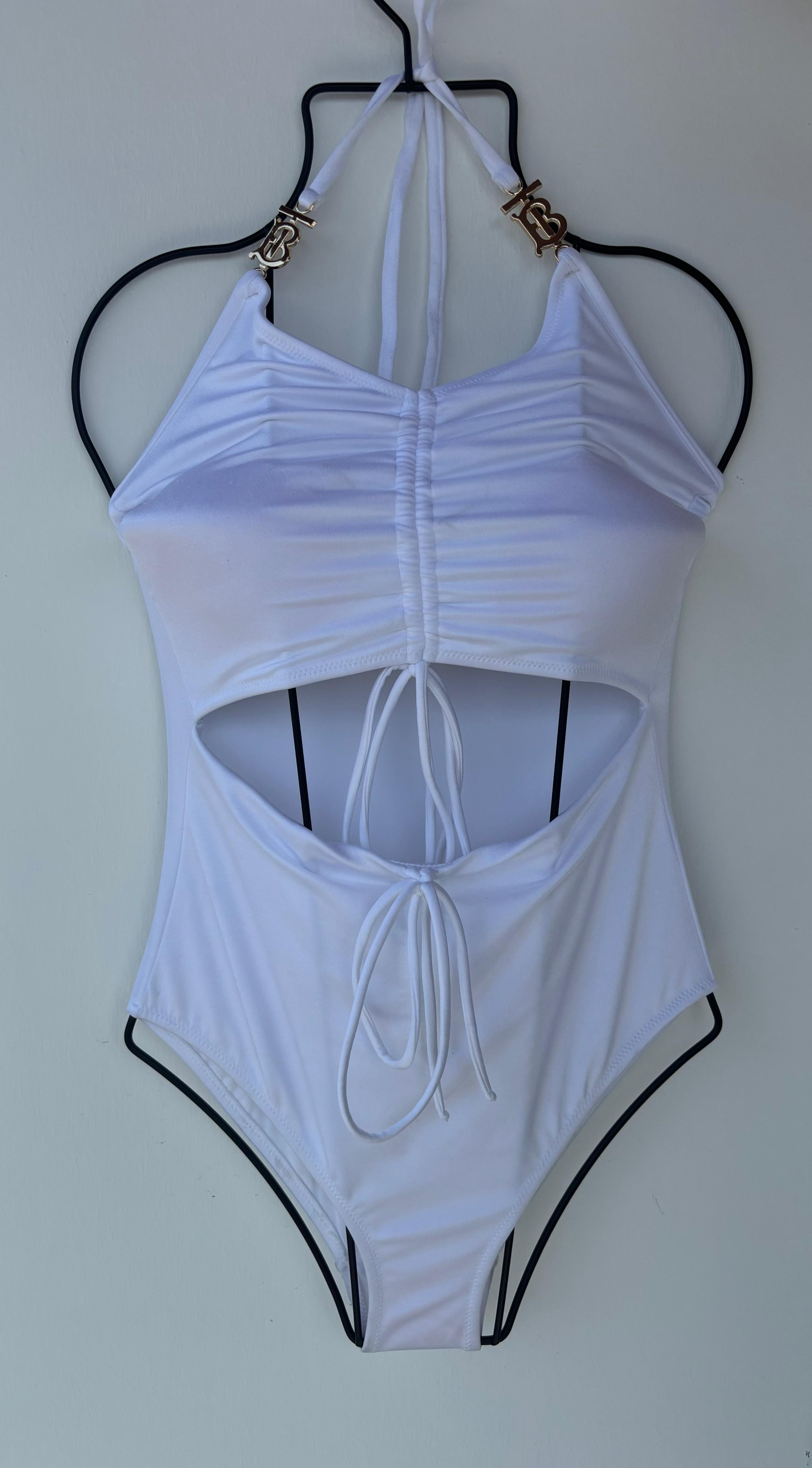 Burberry Beyaz Kadın Bikini