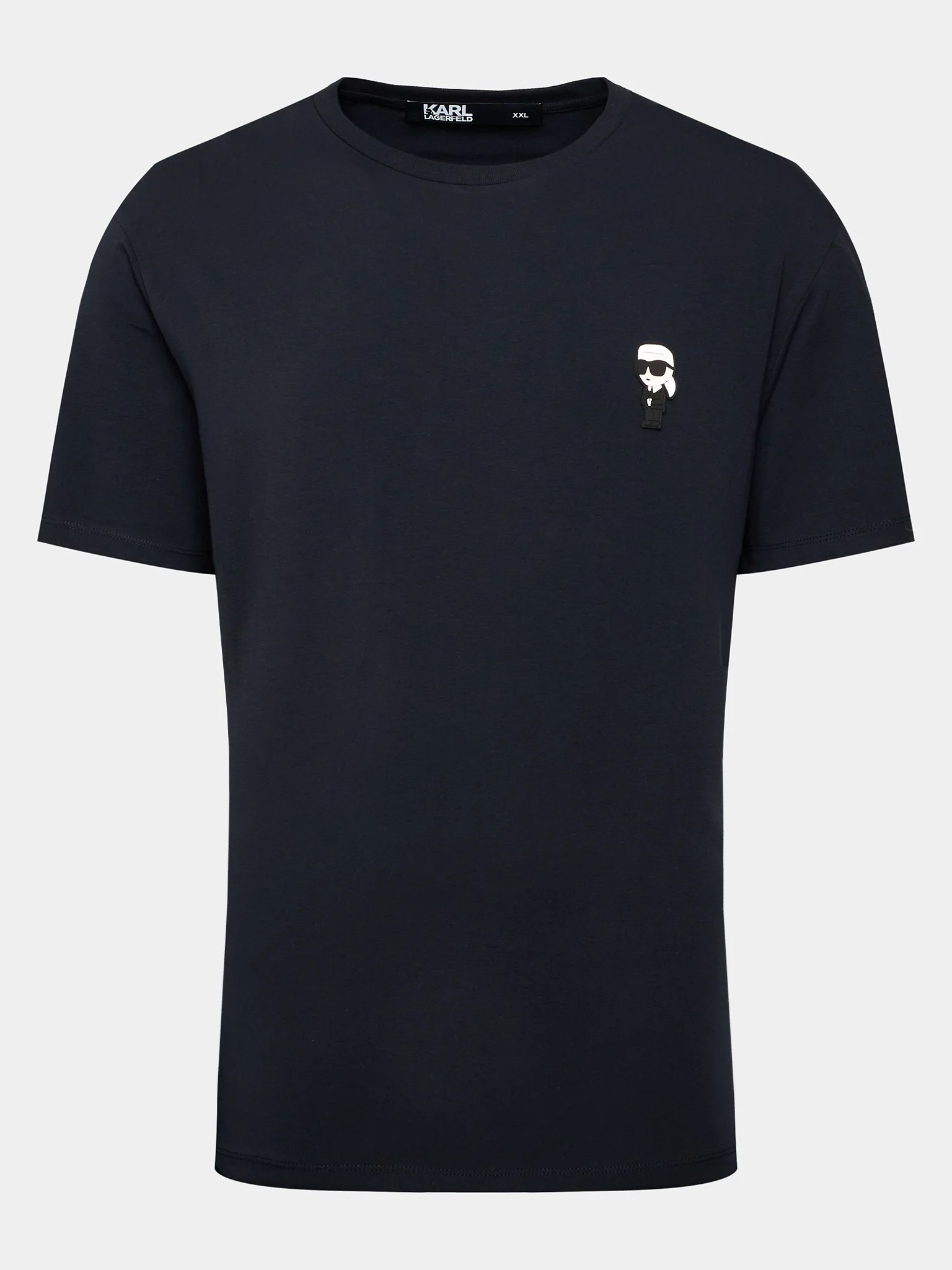Karl Siyah Kadın T-shirt