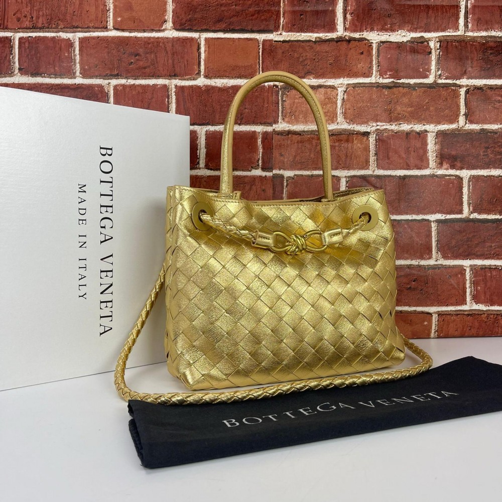 Bottega Andiamo Higt Gold Çanta
