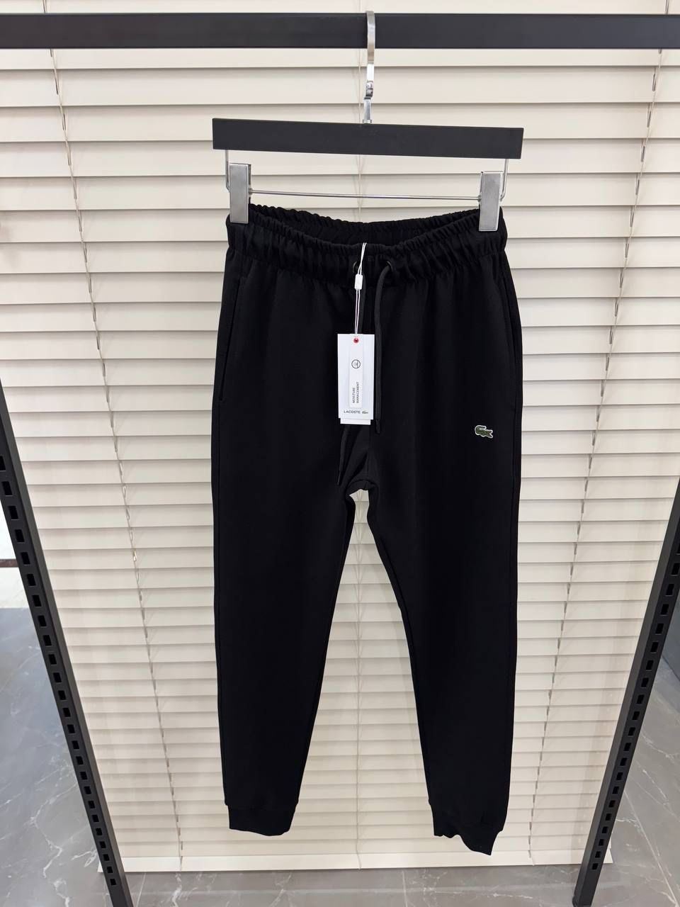 Lacoste Lastik Paça Siyah Kadın Eşofman Altı AH085