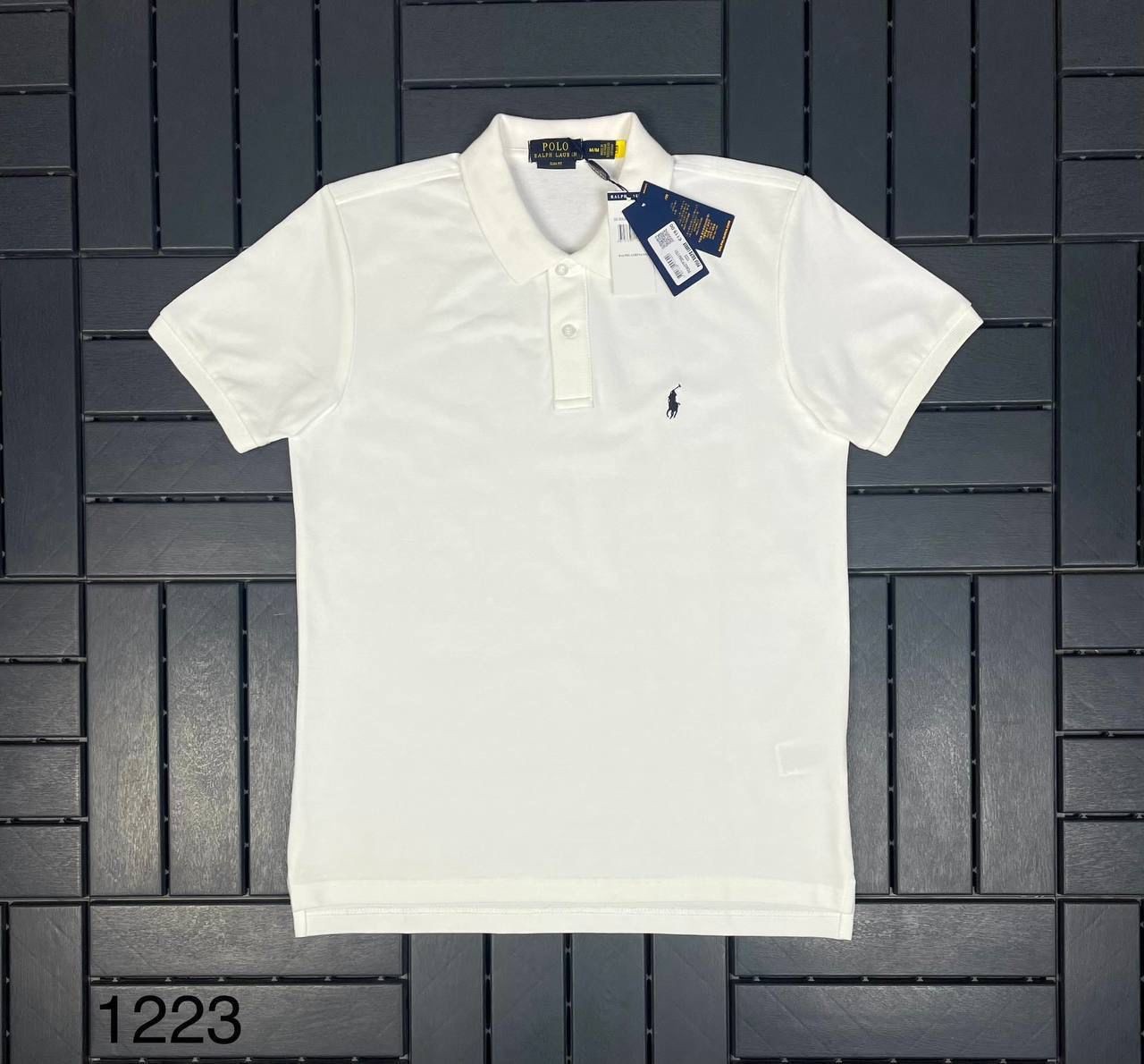 POLO Polo Yaka Beyaz Erkek T-Shirt 1223