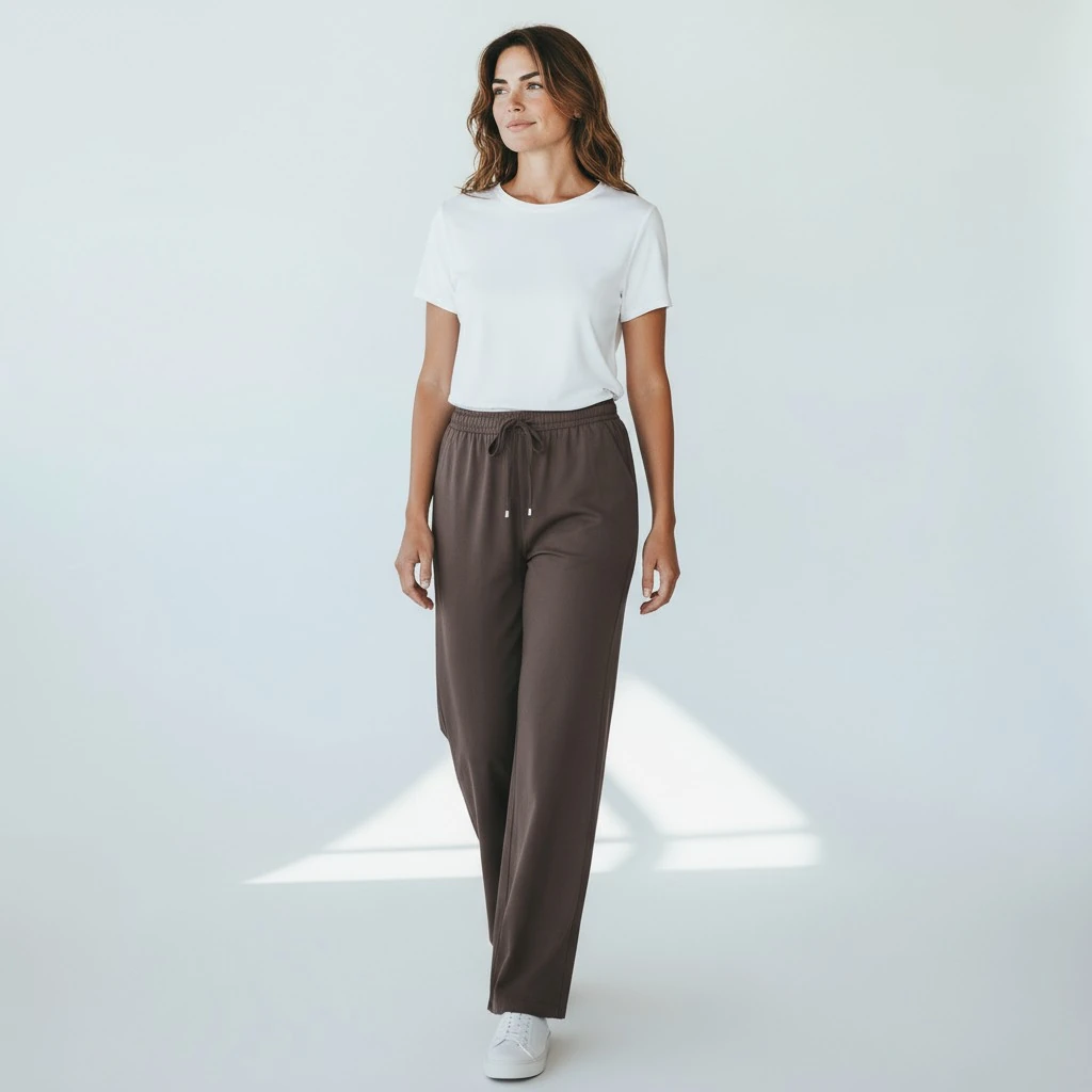 Berhani Kahve Kadın Pantolon YKM3140