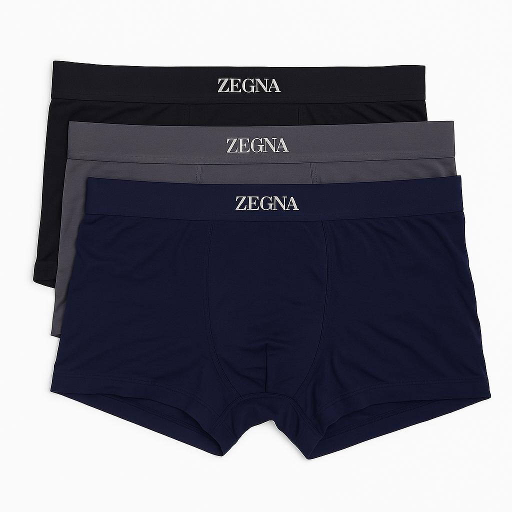 Zegna 3'l Erkek Boxer
