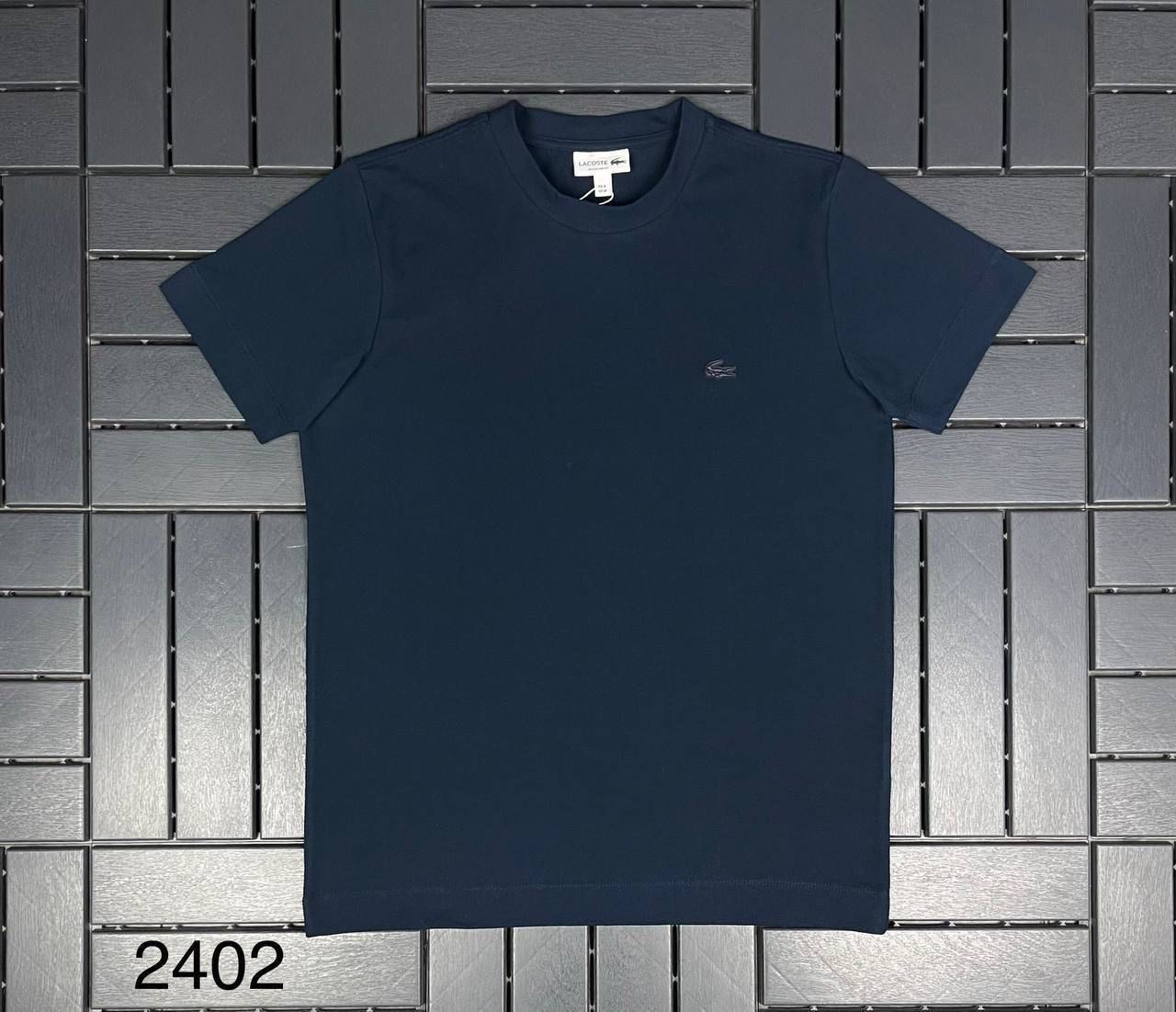 LACOSTE Pike Kumaş Lacivert Erkek T-Shirt 2402